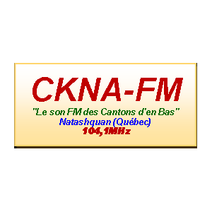 Logo de la station CKNA 104.1 FM