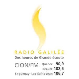 Logo de la station Radio Galilée 102.5 FM Beauce