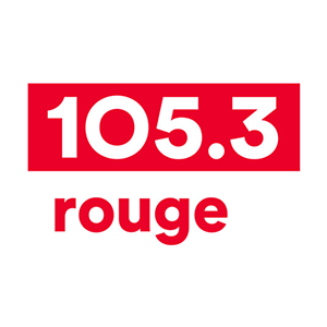 Logo de la station Rouge 105.3 FM Drummondville