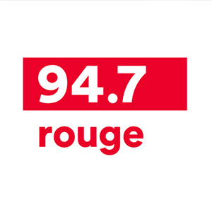 Logo de la station Rouge 94.7 FM Mauricie