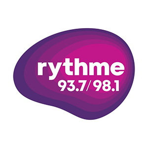 Logo de la station Rythme 93.7 – 98.1 FM Estrie
